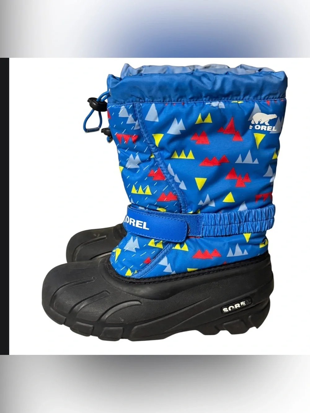 Sorel Kids' Flurry Boot SZ 6 Blue & Black